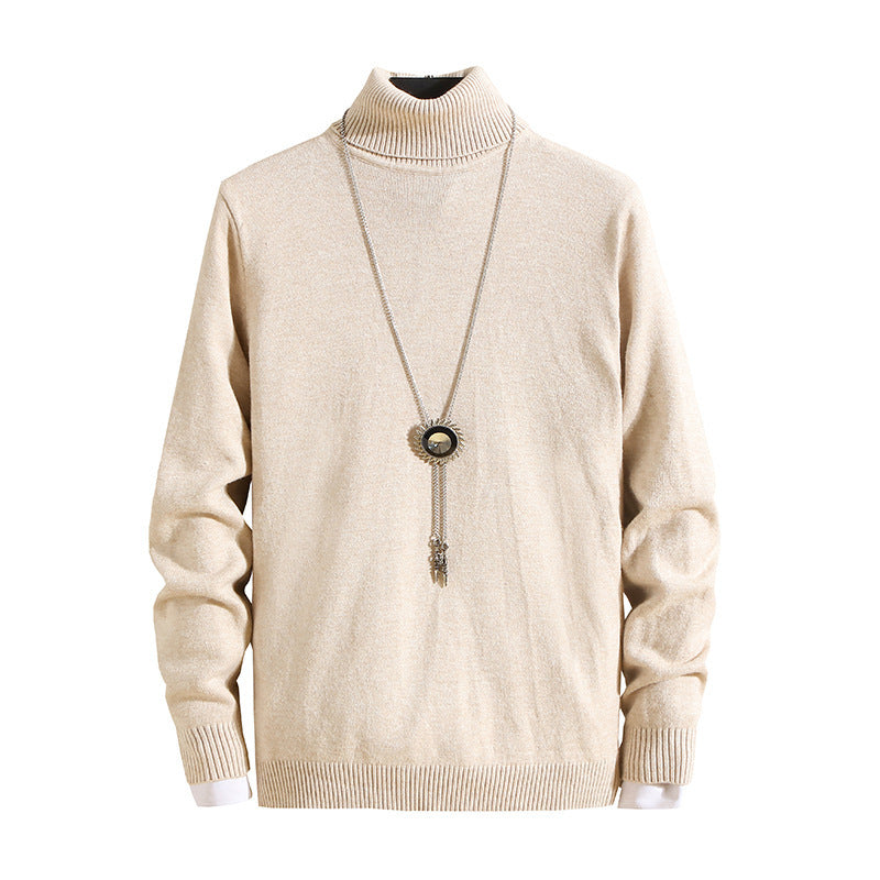 Turtleneck sweater with a fine structure for men Lune London