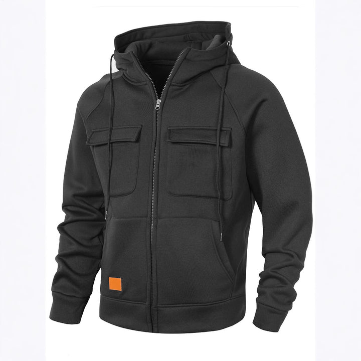 Men's hooded jacket with practical pockets and stylish design Lune London