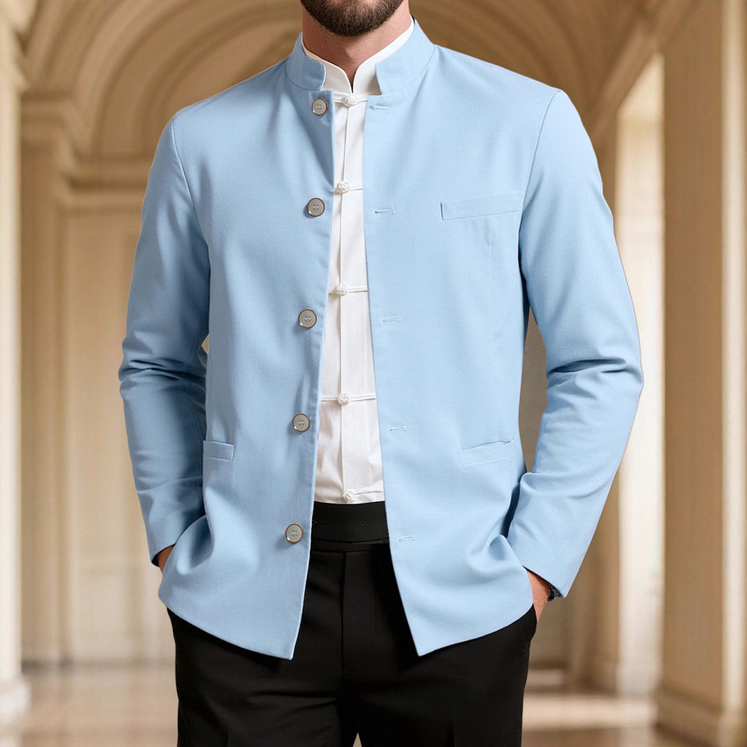 Lune London Men's High Collar Blazer