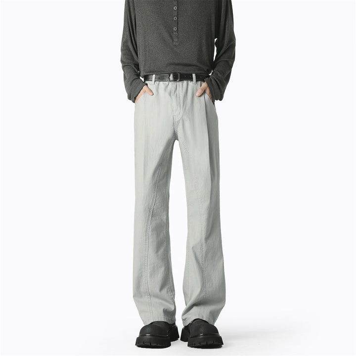 Casual wide pants for men with elastic waist and practical pockets Lune London