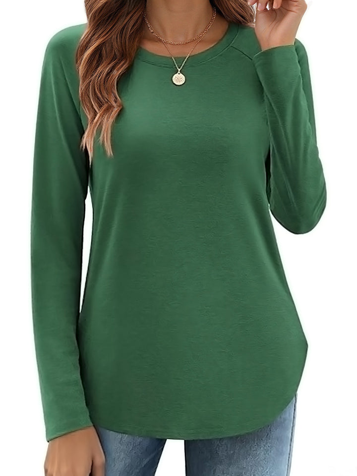 Women's long sleeve sporty t-shirt with relaxed fit Lune London