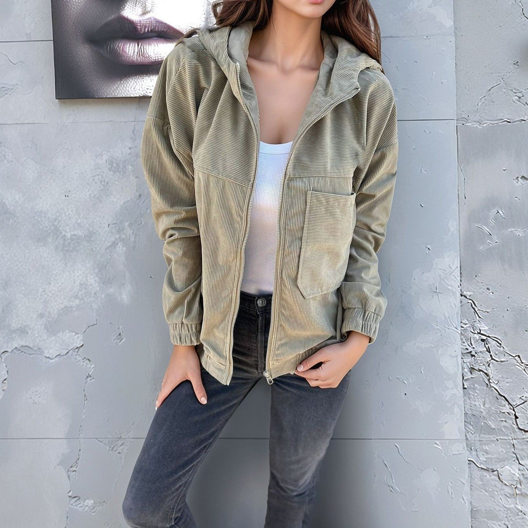 Casual corduroy jacket for women Lune London