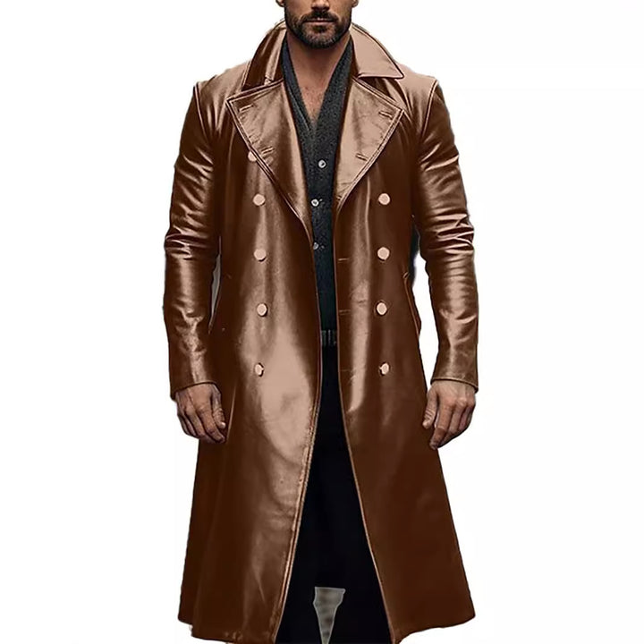 Elegant oversized trench coat for men made of high-quality material Lune London