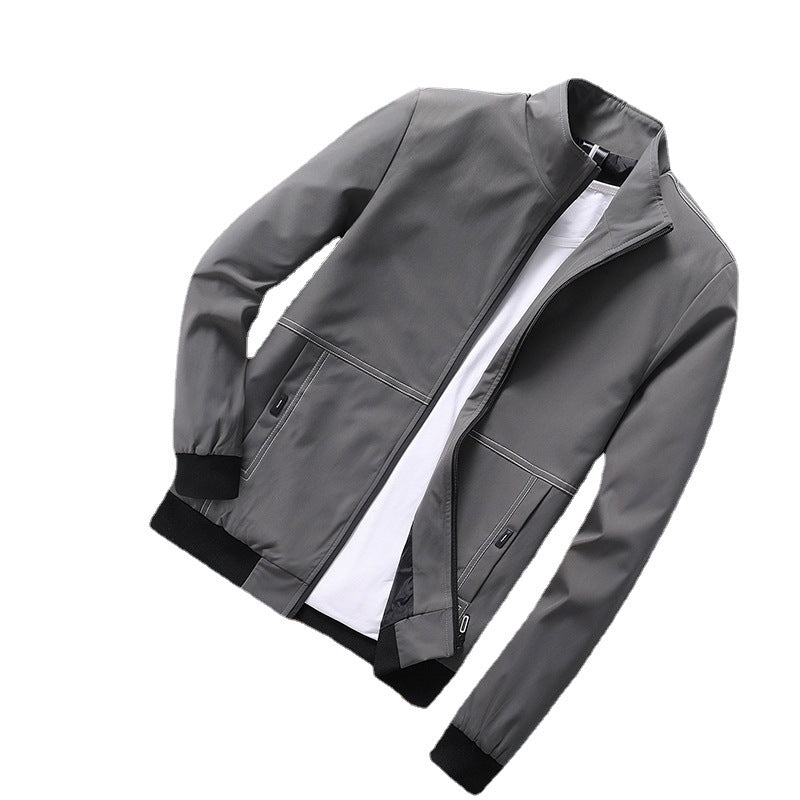 Lightweight functional jacket for men with elastic inserts Lune London
