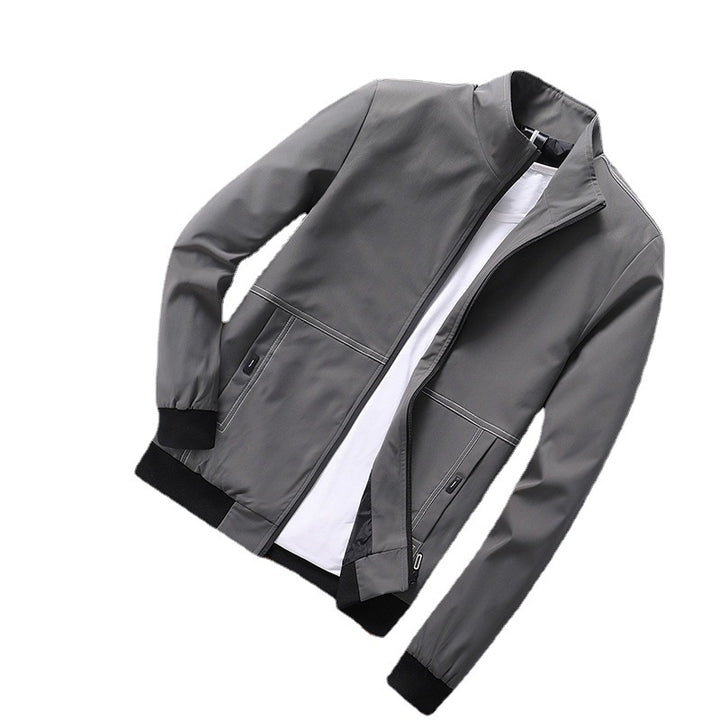Lightweight functional jacket for men with elastic inserts Lune London