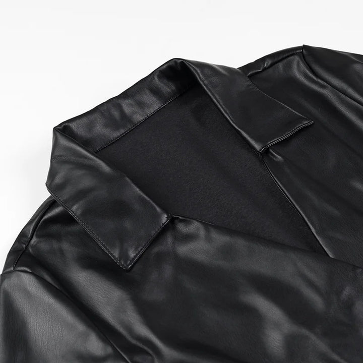 Ladies faux leather coat Lune London