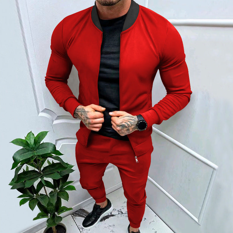 2-piece men's tracksuit with modern zip closure Lune London