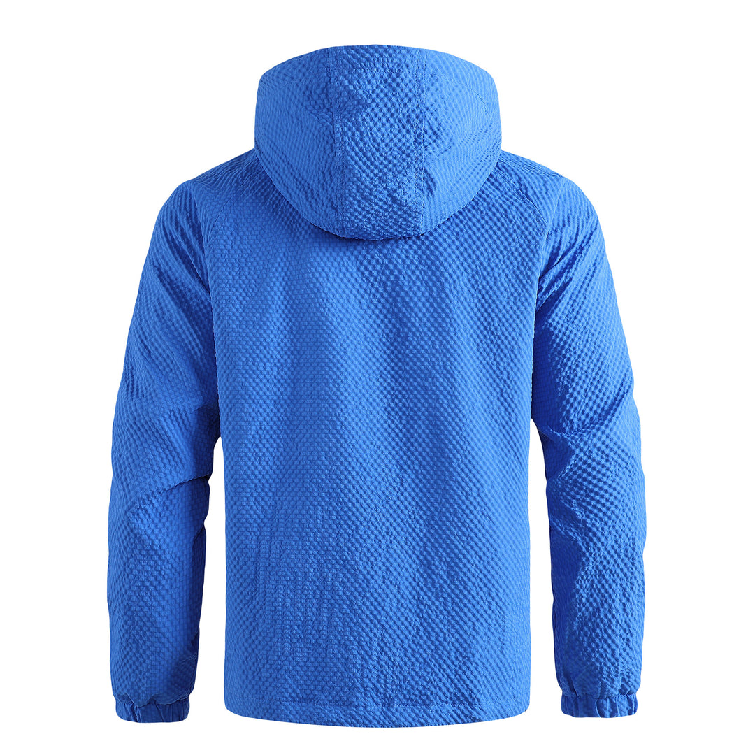 Lightweight anorak jacket for men with practical cord Lune London