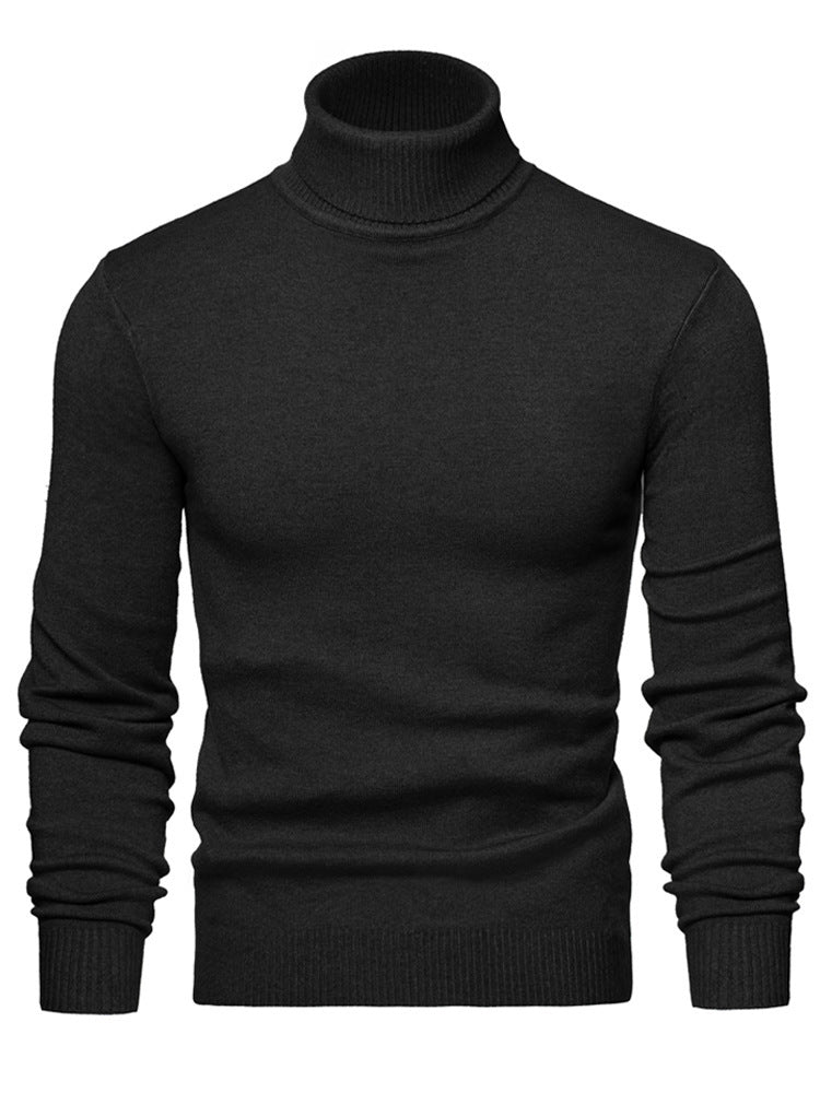 Timeless turtleneck sweater for men in soft wool Lune London