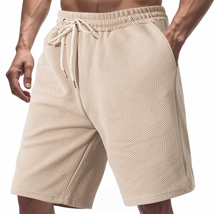 Casual beach shorts for men in breathable material with elastic waistband Lune London