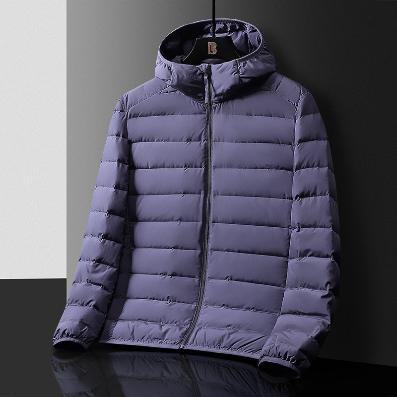 Lightweight insulated quilted jacket for men Lune London