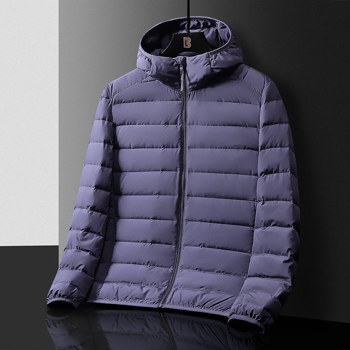 Lightweight insulated quilted jacket for men Lune London