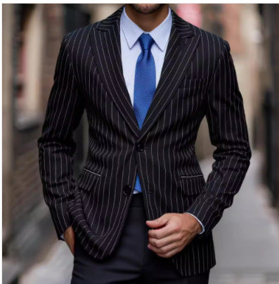 Elegant blazer for men, checkered, with a slim fit and premium quality finish Lune London