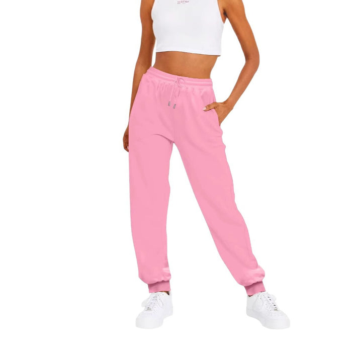 Women's comfortable jogging pants with elastic waistband and side pockets Chic & Stil