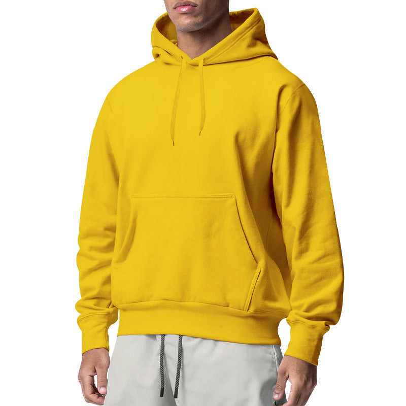 Men's hoodie with practical kangaroo pockets and comfortable fit Lune London