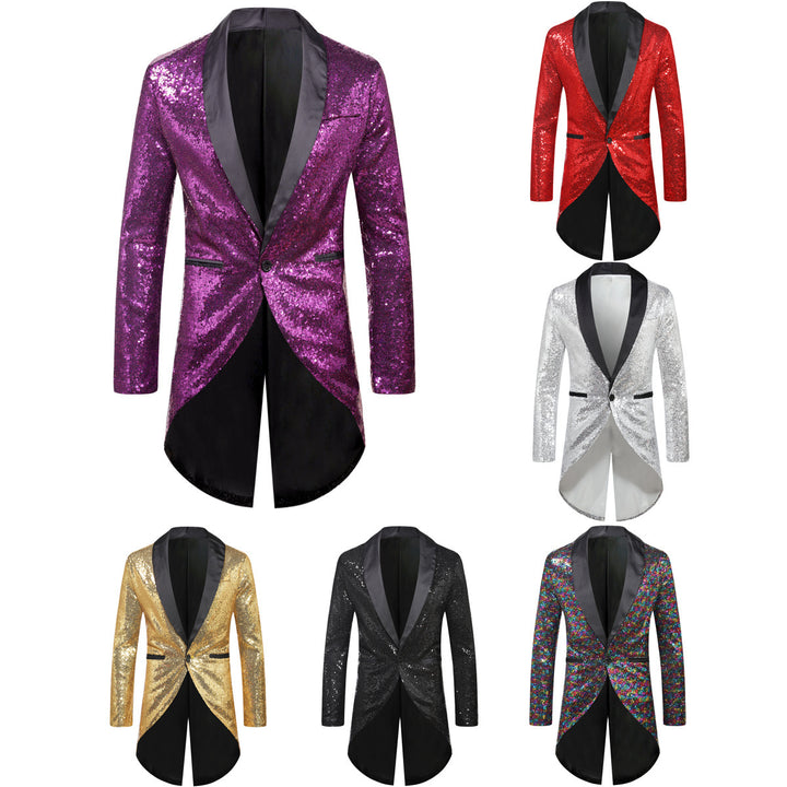 Elegant sequin blazer for men with luxurious details Lune London
