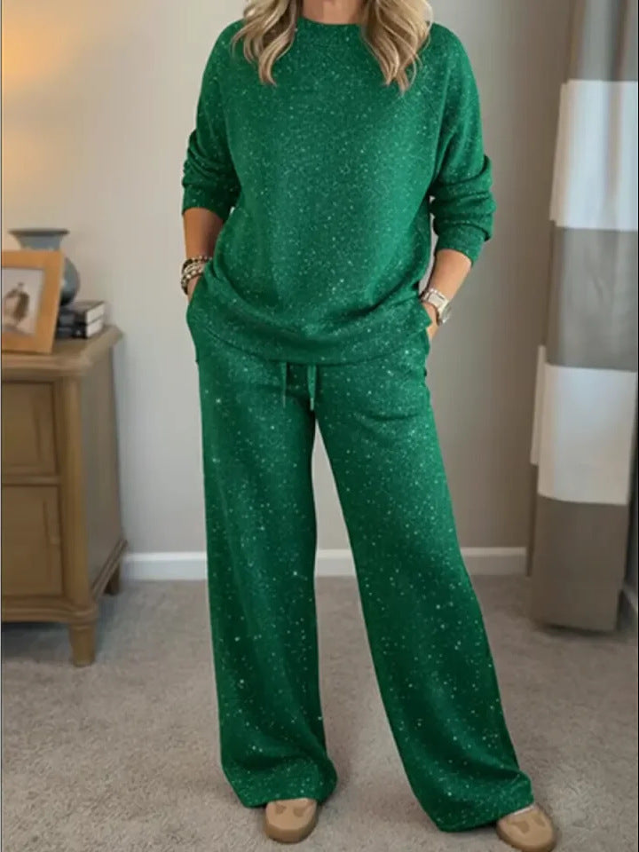 Ensemble de détente décontracté pour femmes en matériau doux avec une coupe décontractée Chic & Stil