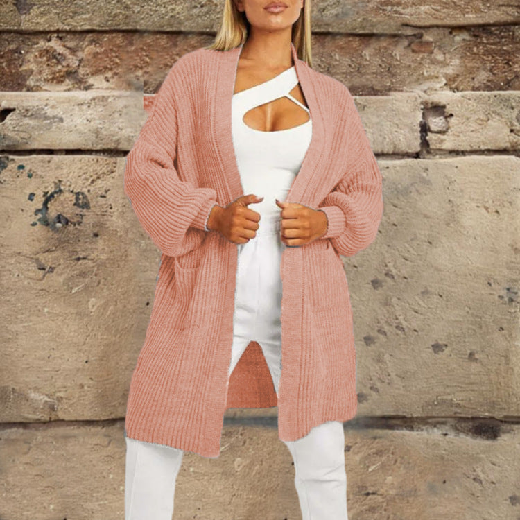 Cardigan féminin avec une texture unique et une coupe décontractée Chic & Stil