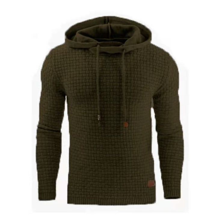 Hooded sweatshirt for men with modern structured design Lune London