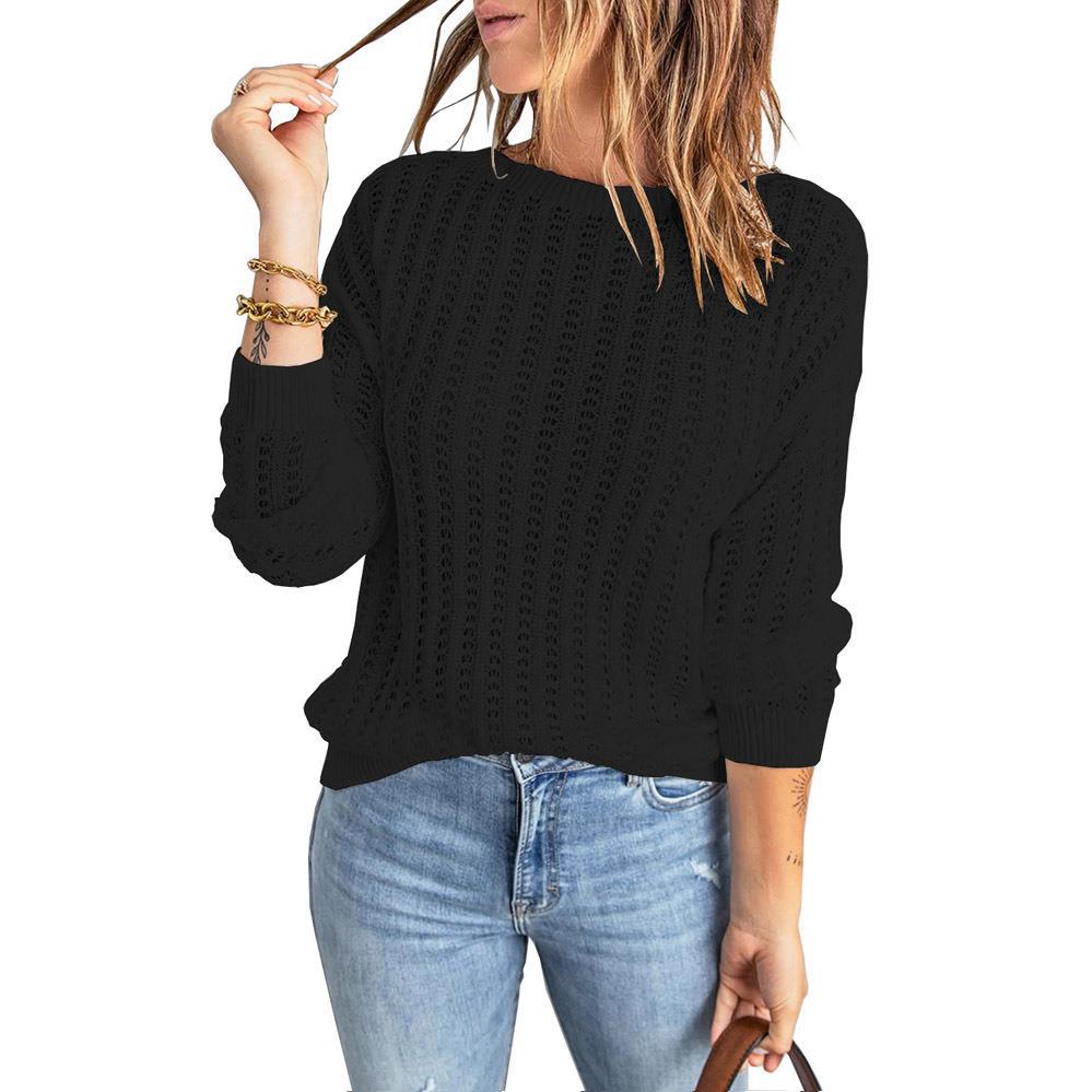 Thick knit sweaters for women with an airy structure and a trendy Lune London