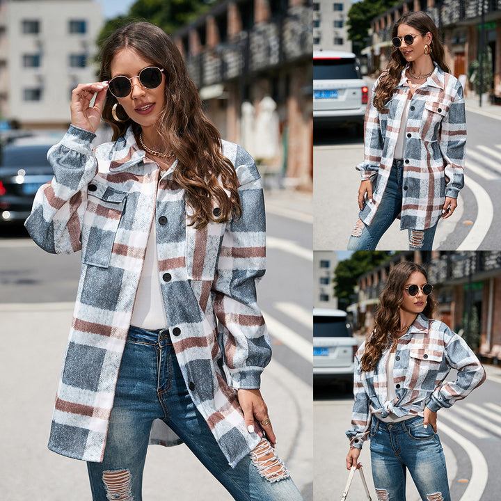 Lune London Check Flannel Shirt for Women