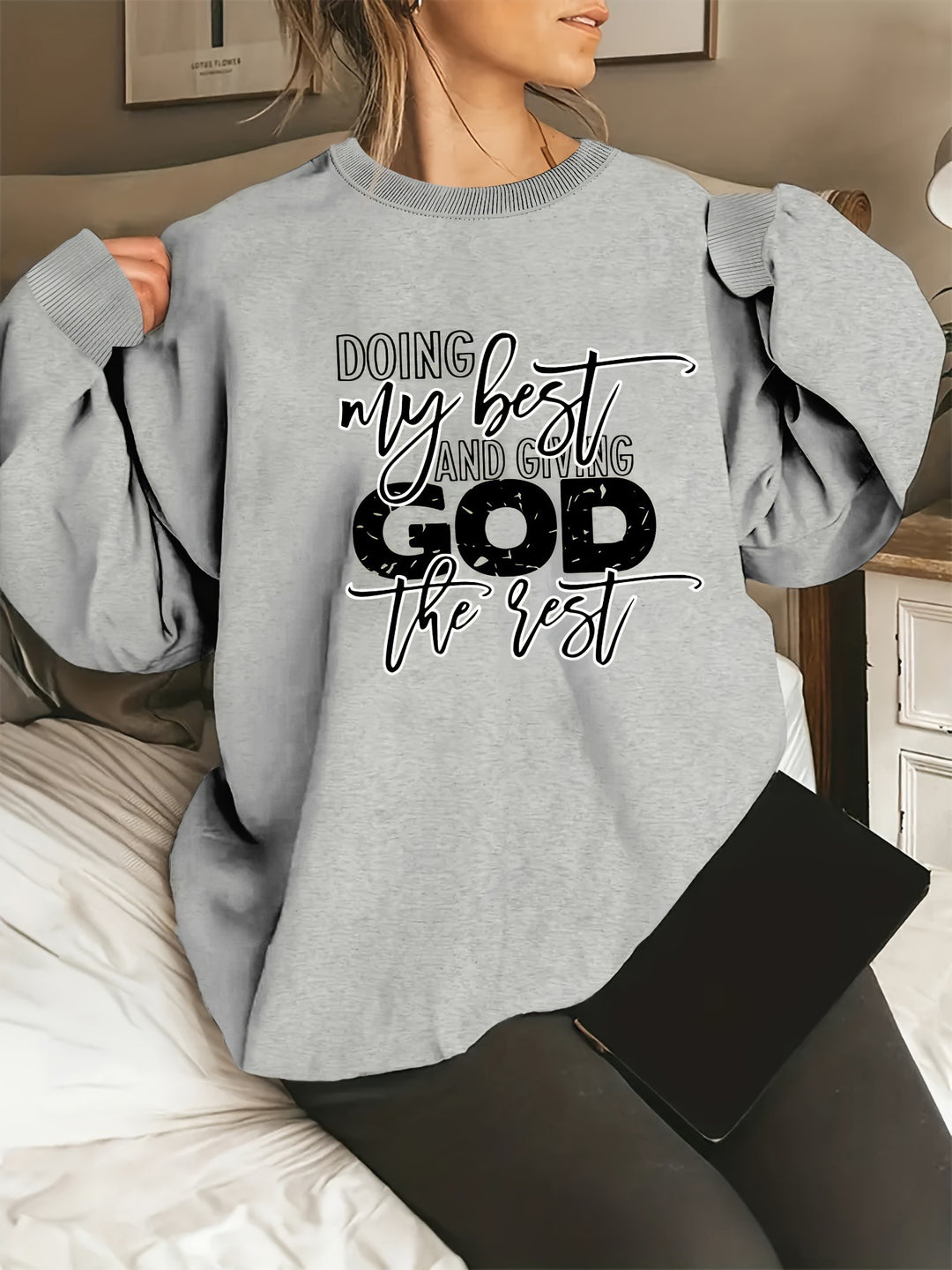 Pull femme avec motif personnalisé Chic & Stil