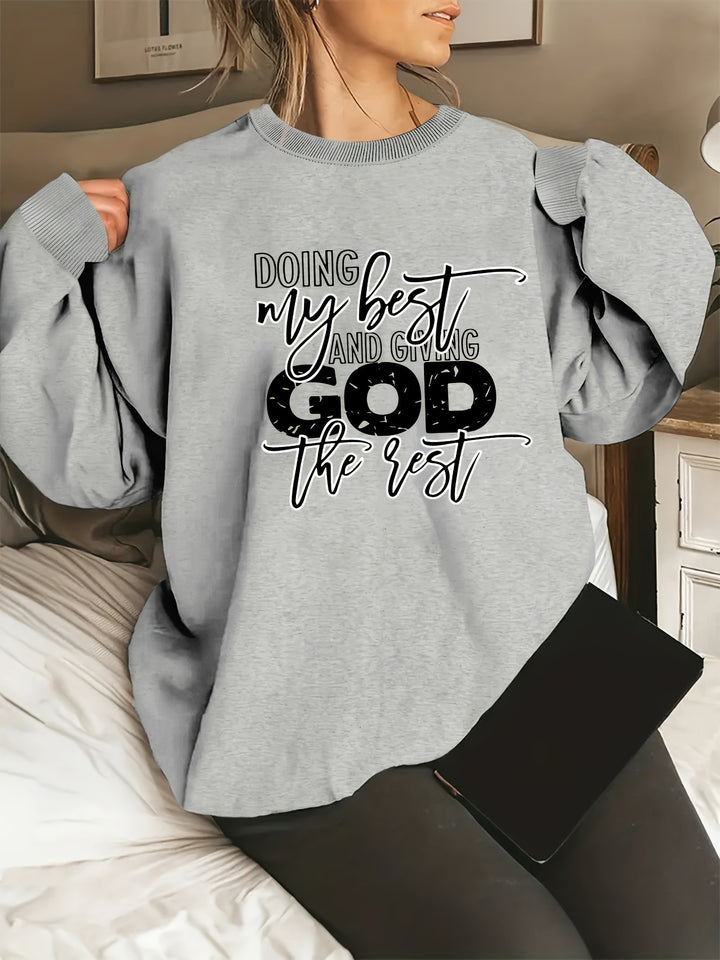 Pull femme avec motif personnalisé Chic & Stil