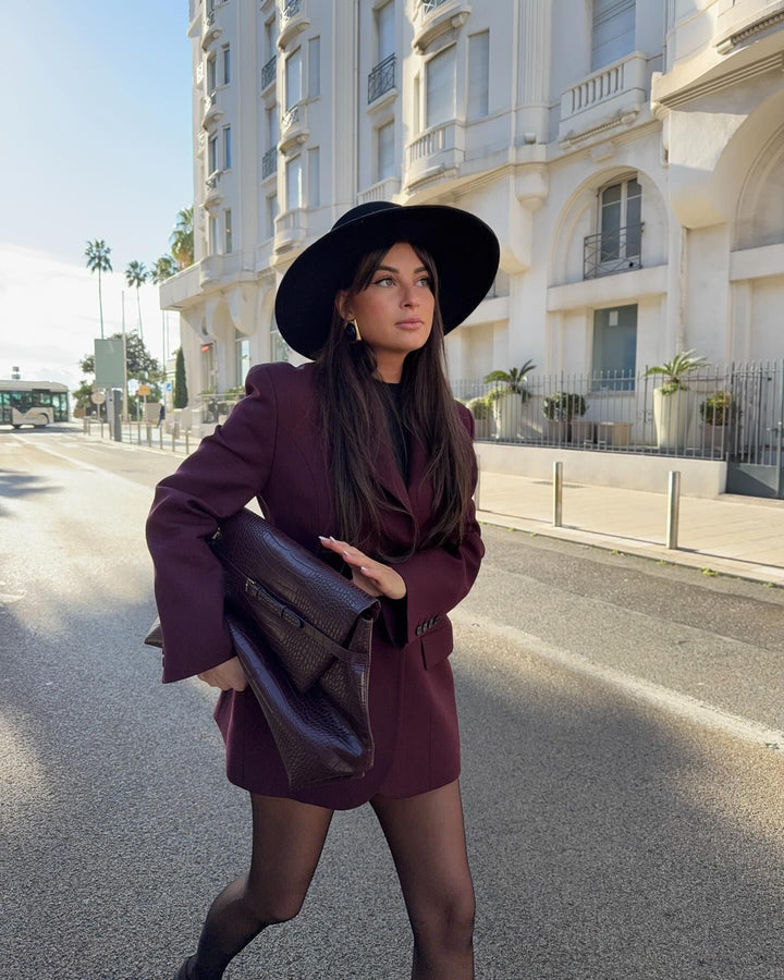 Blazer de mode pour femmes avec coupe surdimensionnée Chic & Stil