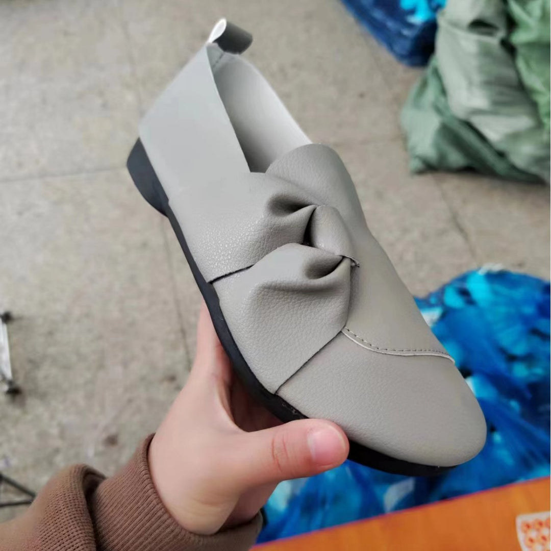 Women Chic Slippers with Bow Detail Lune London