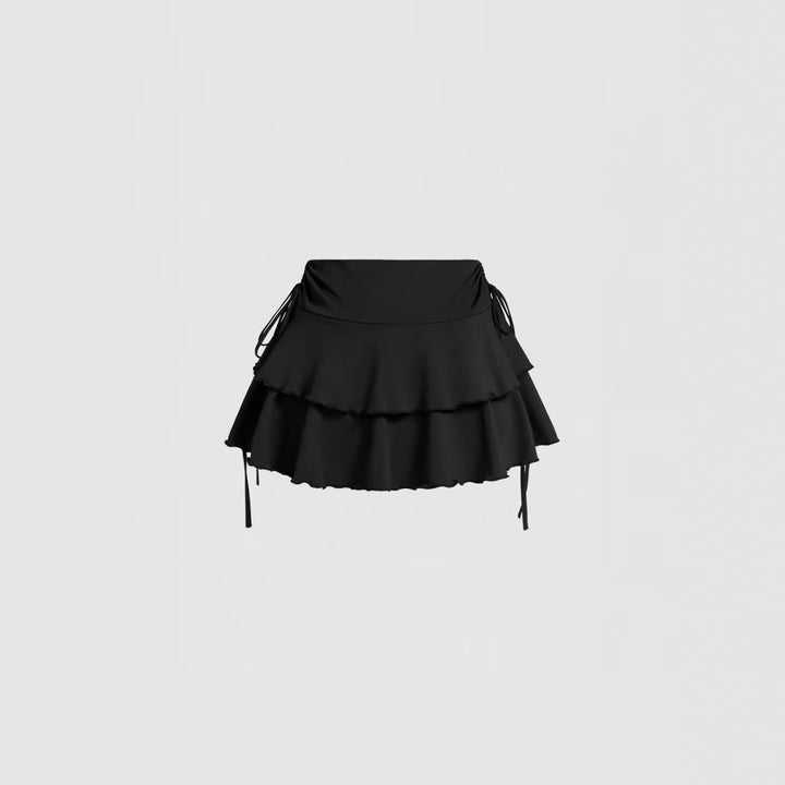 Women's Ruffle Shorts with Adjustable Waist Lune London