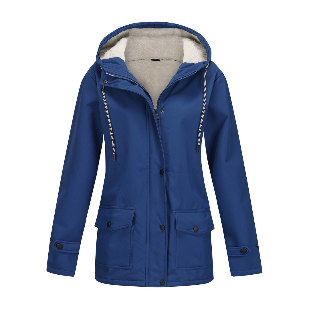 Women's outdoor jacket with soft lining and practical pockets Lune London