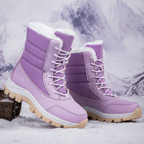 Winter boots for ladies with warm lining and slip-resistant sole Lune London
