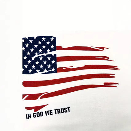 Lune London | Women's sweatshirt with American flag motif and stars