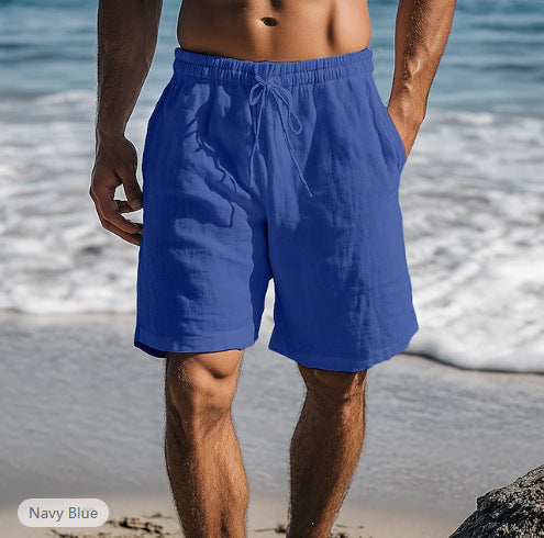 Shorts de bain pour hommes avec taille élastique et poches pratiques Lune London