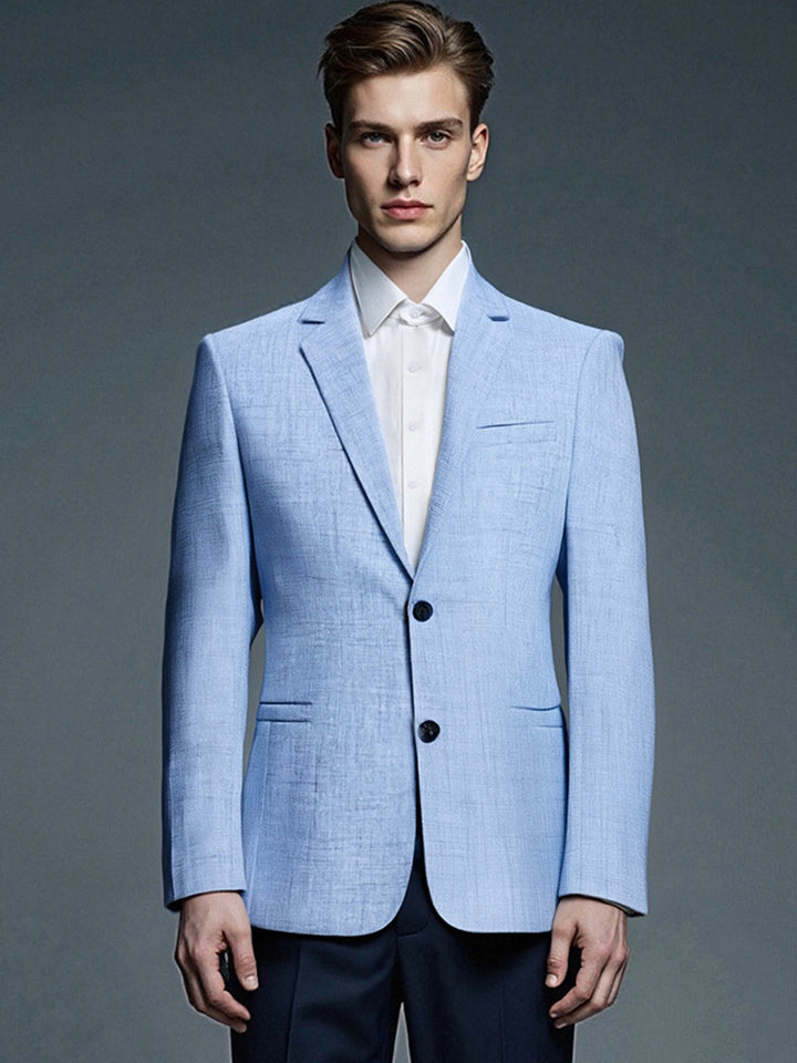 Modern structured suit jacket for men Lune London