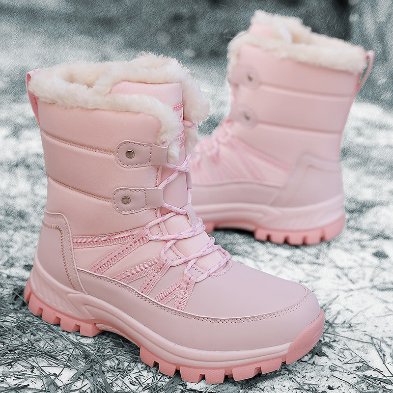 Insulated winter boots for women with slip-resistant sole and soft lining Lune London