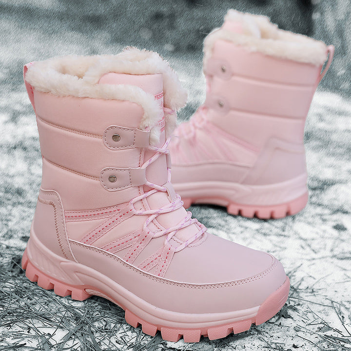 Insulated winter boots for women with slip-resistant sole and soft lining Lune London
