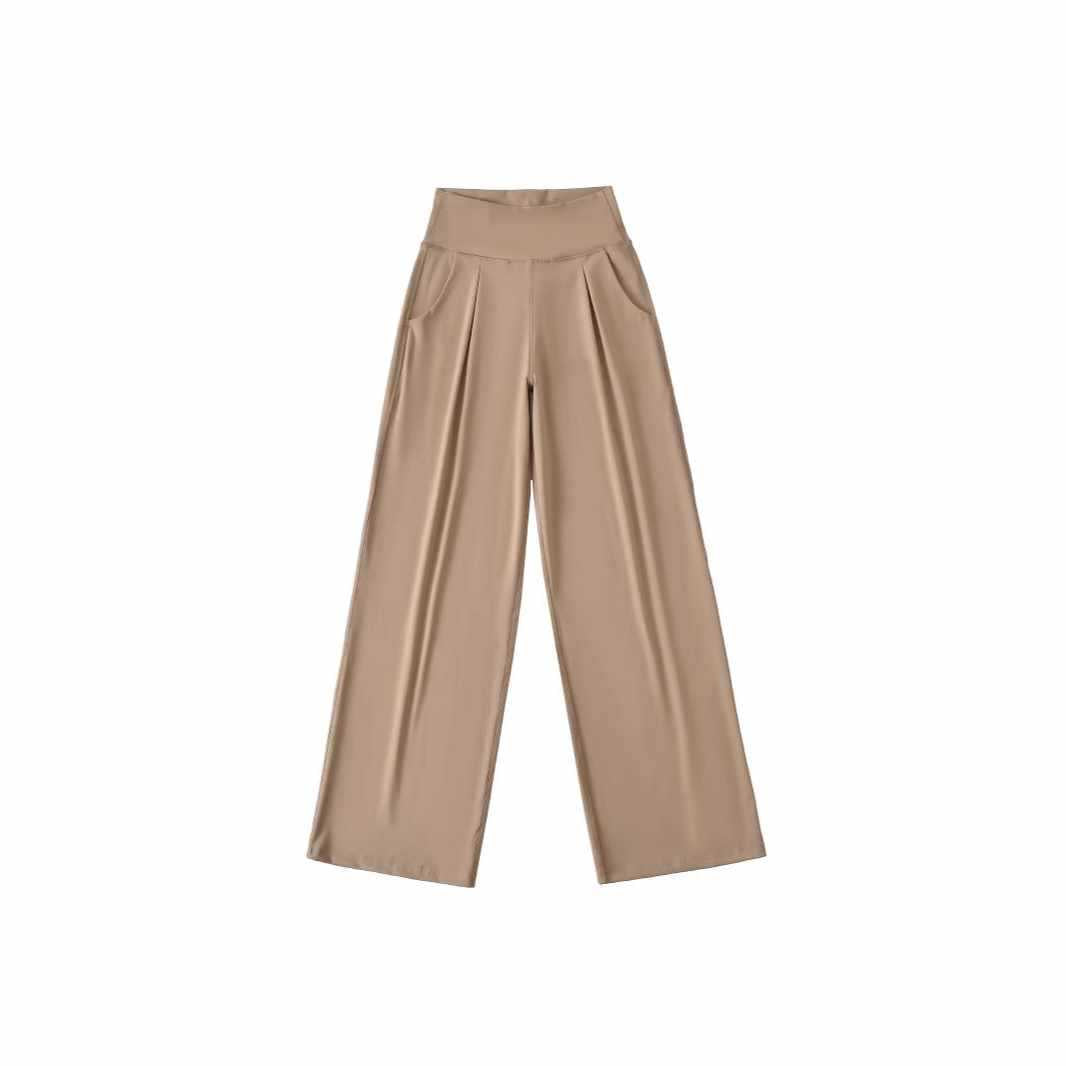 Elegant high-waisted palazzo pants for women Lune London