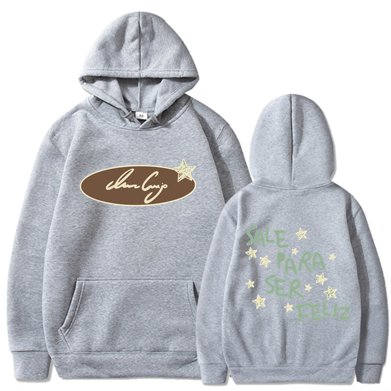 Women's hoodie sweatshirt with creative lettering and eye-catching design Chic & Stil