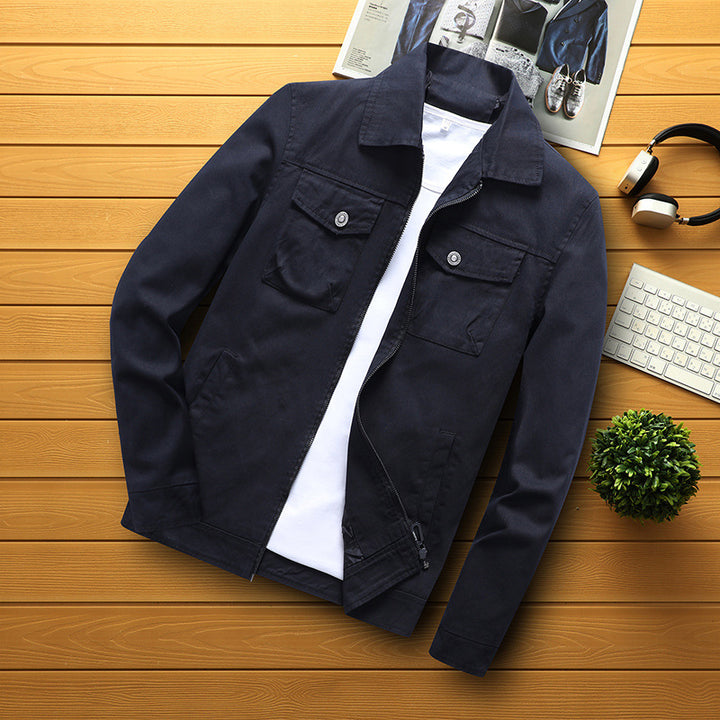 Stylish multifunctional jacket for men with practical pockets Lune London