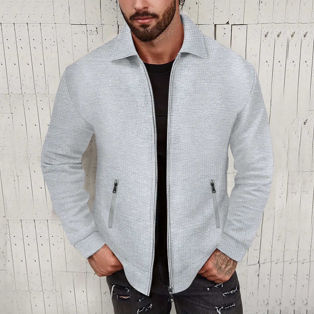 Fashion short jacket for men with a structured design and practical pockets Lune London