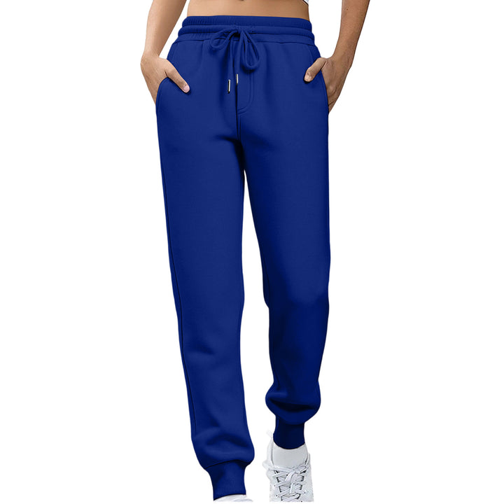 Women Relaxed Fit Sweatpants with Elastic Waistband and Side Pockets Chic & Stil