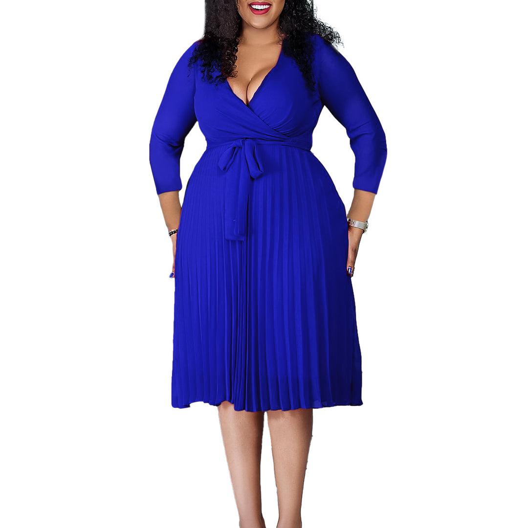 Wrap dress for women with elegant draping and fitted details Lune London