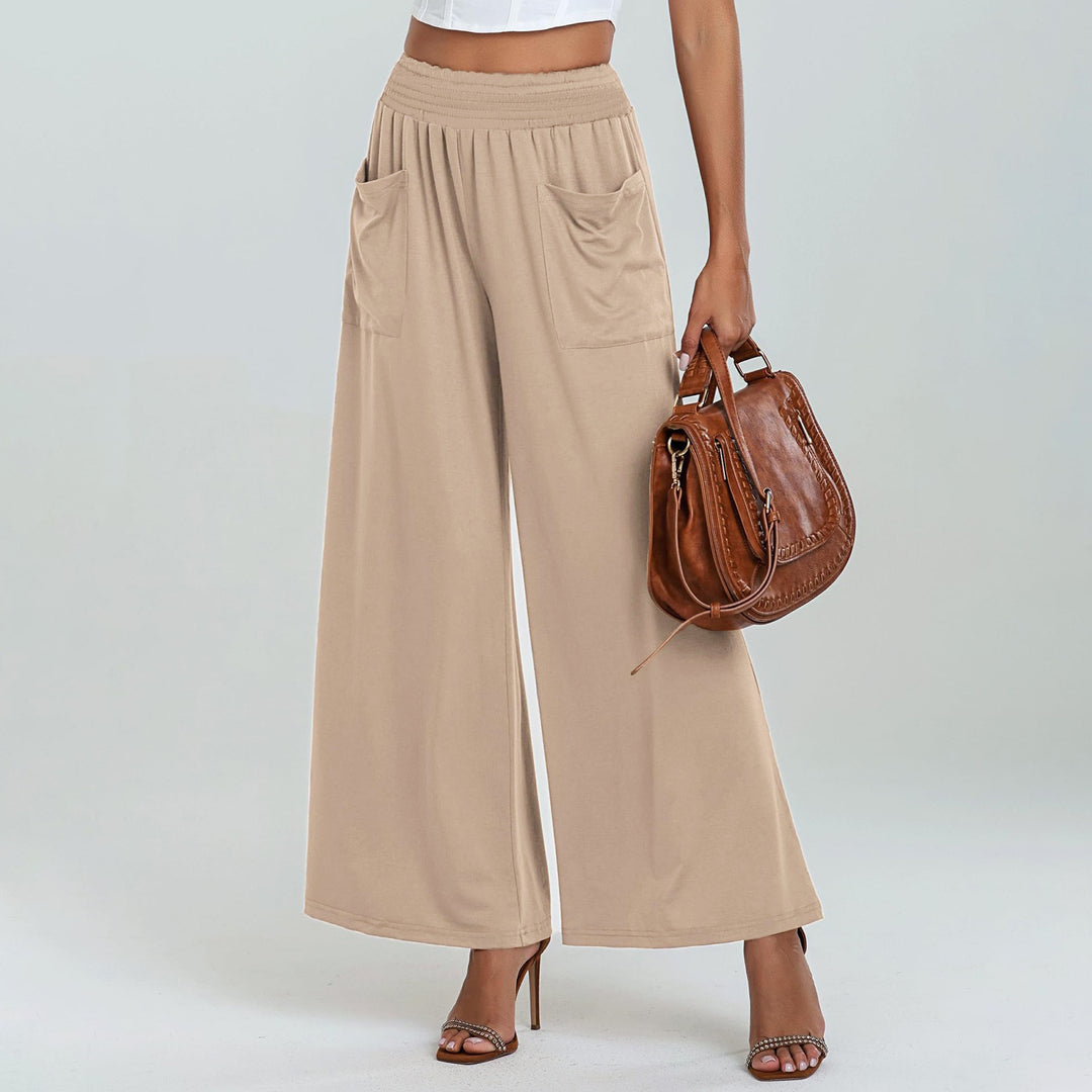 Comfortable Women's Underwear with Elastic Waist and Chic Side Pockets