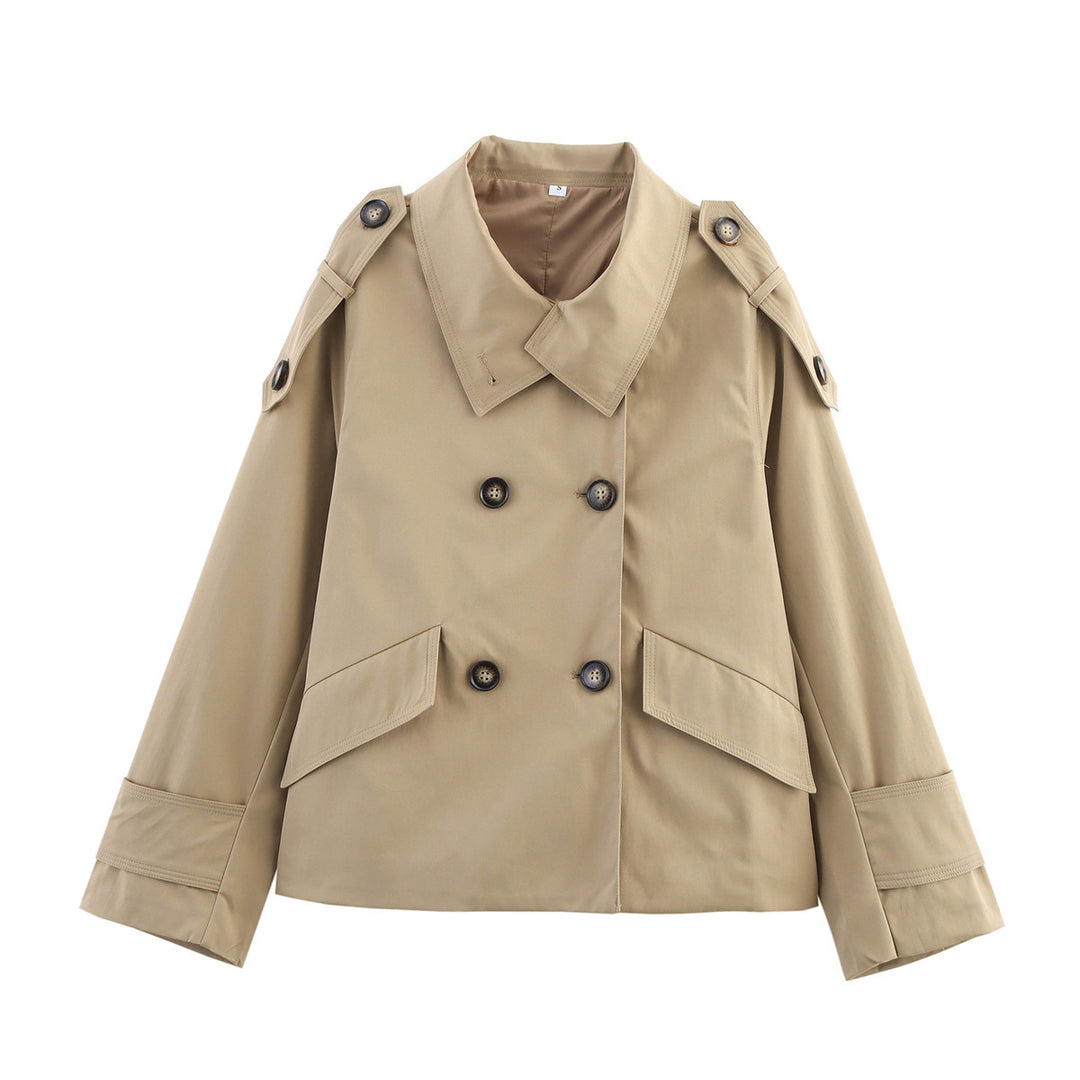 Manteau trench court pour femmes Chic & Stil
