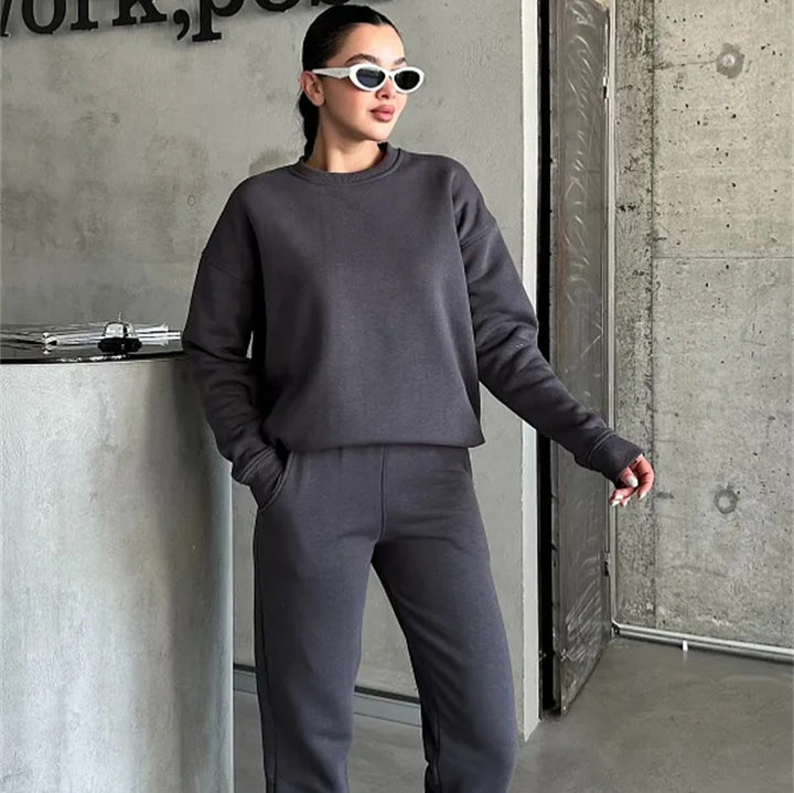 Lune London Comfortable Fleece Jogging Set for Women