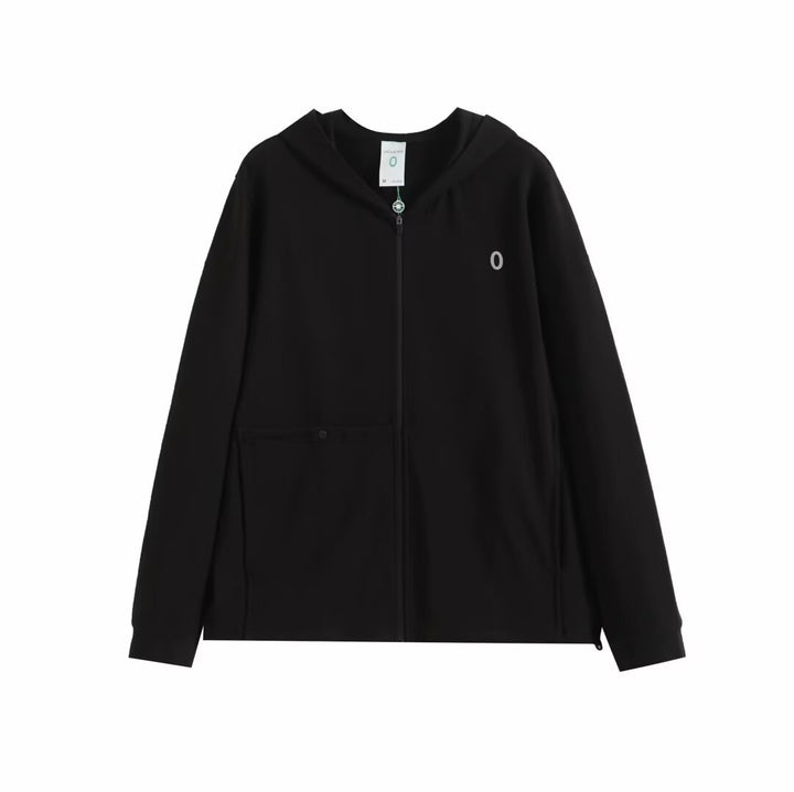 Veste à capuche respirante pour femmes avec poche zippée innovante Chic & Stil