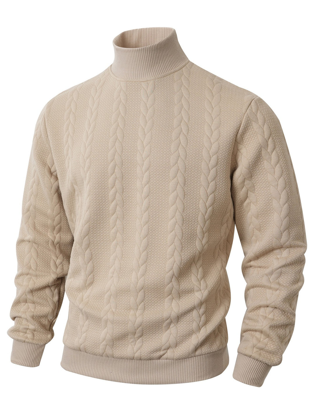 Structured high-neck sweater for men Lune London