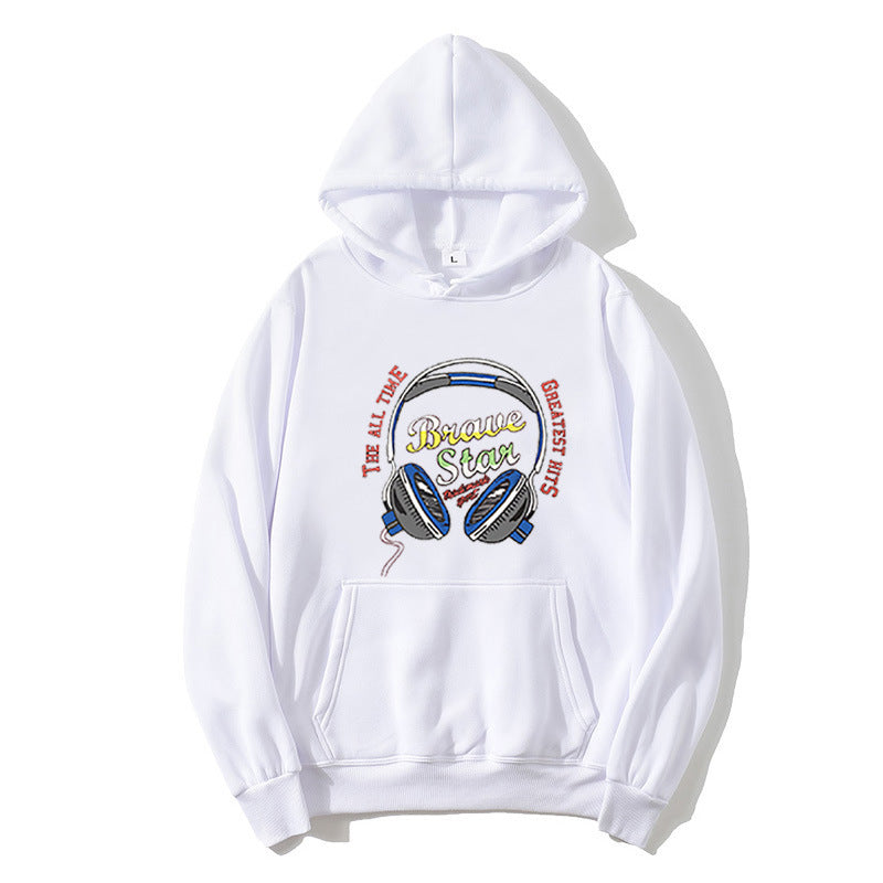 Women's hoodie with striking music design Chic & Stil