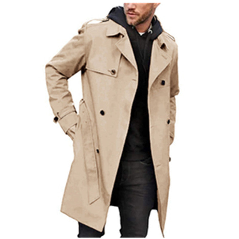 Men's Trench Coat with Classic Style Lune London